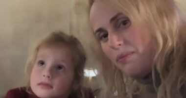 Rebel Wilson shares adorable footage of her mini-me daughter in London