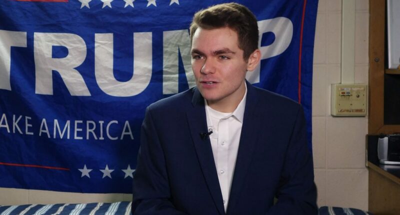 Right-wing influencer Nick Fuentes tells Piers Morgan he’s a virgin