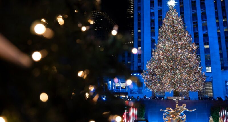 Rockefeller Center Christmas Tree Lighting Ceremony 2025