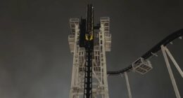 Roller coaster malfunction leaves two men suspended for over an HOUR