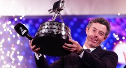 Rory McIlroy WINS SPOTY: Golf superstar dedicates victory to wife Erica and daughter Poppy after capping incredible 2025 to claim prestigious award after ending snub of ceremony