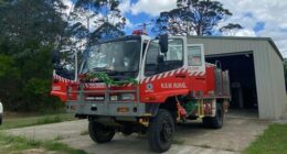 Rural firefighters are "heartbroken and gutted" ï»¿after thousands of dollars' worth of life-saving equipment was stolen while crews were deployed to a rescue on the NSW Mid North Coast.