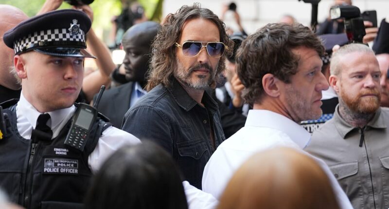 Russell Brand jokes about upcoming court case hours after new charges