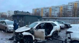 Russian general killed by bomb under his car in Moscow