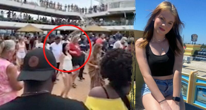 SEE IT: Florida teen Anna Kepner captured on video dancing at cruise sail away party before mysterious death
