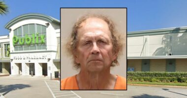 Salvation Army volunteer outside Publix tried to 'impale' store manager after 'aggressively confronting people walking by,' deputies say