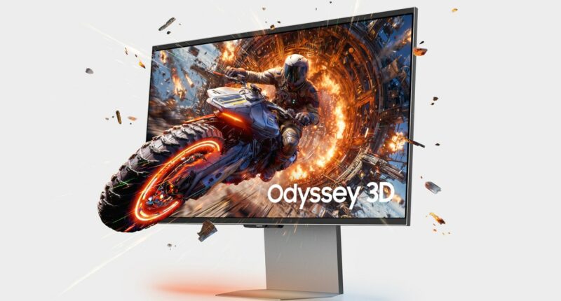 Samsung’s 2026 gaming monitors promise 6K, 3D, and up to 1,040Hz