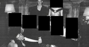 'Sex drugs stashed in bathrooms' at party photo of Andrew was taken at