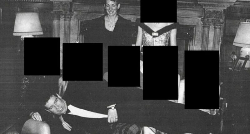 'Sex drugs stashed in bathrooms' at party photo of Andrew was taken at