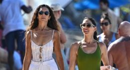 Simon Cowell spends the festive season in Barbados with fiancée AND ex