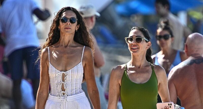 Simon Cowell spends the festive season in Barbados with fiancée AND ex