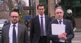 Tom Silvagni pictured leaving court IMPORTANT **ONLY USE IF SUPPRESSION ORDER IS LIFTED**