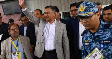 Son of former Bangladesh prime minister returns after 17 years in exile with a chance to lead