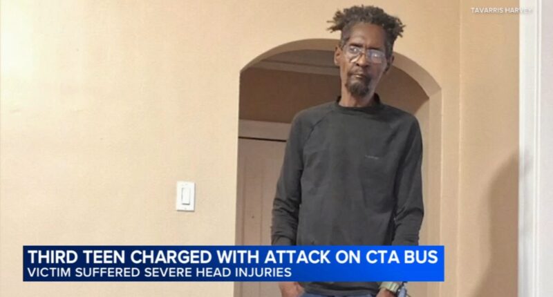 South Austin, Chicago crime: Third suspect charged in beating of Larry Gilkey on CTA bus in 700-block of South Cicero Avenue