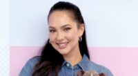 Sports Illustrated Swimsuit vet Christen Harper Goff snuggles puppies