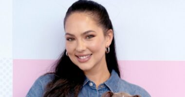 Sports Illustrated Swimsuit vet Christen Harper Goff snuggles puppies