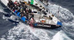 Sydney to Hobart crews pay tribute to Bondi victims by scattering rose petals