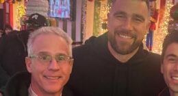 Taylor Swift's touching gesture as Travis Kelce reunites with coach