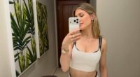 Tennis glamour girl Genie Bouchard sets pulses racing with stunning vacation snaps after retiring at age 31