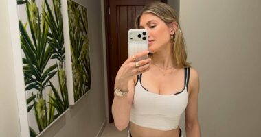 Tennis glamour girl Genie Bouchard sets pulses racing with stunning vacation snaps after retiring at age 31