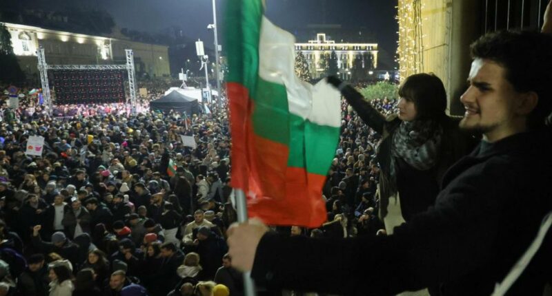 Tens of thousands join anti-government protests across Bulgaria