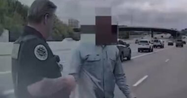 Tense bodycam footage shows cop shove state trooper driving local rep