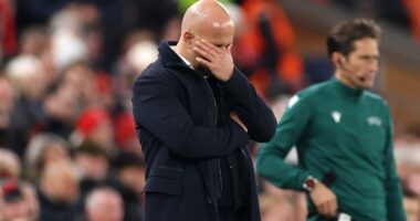 'That is not acceptable': Angry Jamie Carragher launches into impassioned rant on Liverpool's players - and gives his verdict on Arne Slot's future