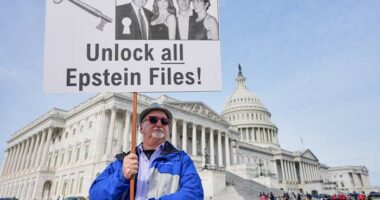 The Latest: Justice Department faces deadline to release Epstein files