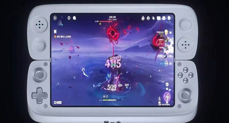 The OneXSugar Wallet is the first gaming handheld with a folding screen