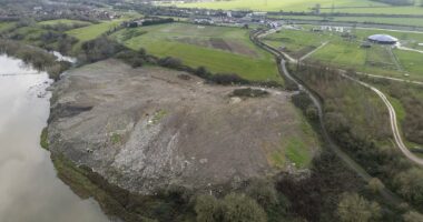 The illegal waste dump that's been spewing toxic fumes for SEVEN years