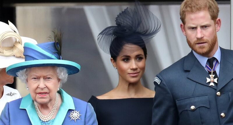 The late Queen 'loved' Prince Harry but believed that her grandson was a 'maverick who had let her down', according to a royal author