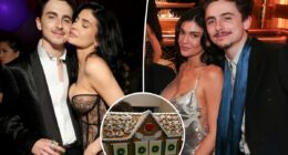 The sweet way TimothÃ©e Chalamet was included in Kylie Jenner's Christmas