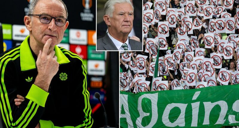 'There was an intimidation at Celtic Park because the crowd forced that...' Martin O'Neill pleads for peace to breakout between Parkhead board and fans