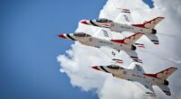 Thunderbirds pilot ejects safely as F-16C crashes during California training mission over controlled airspace