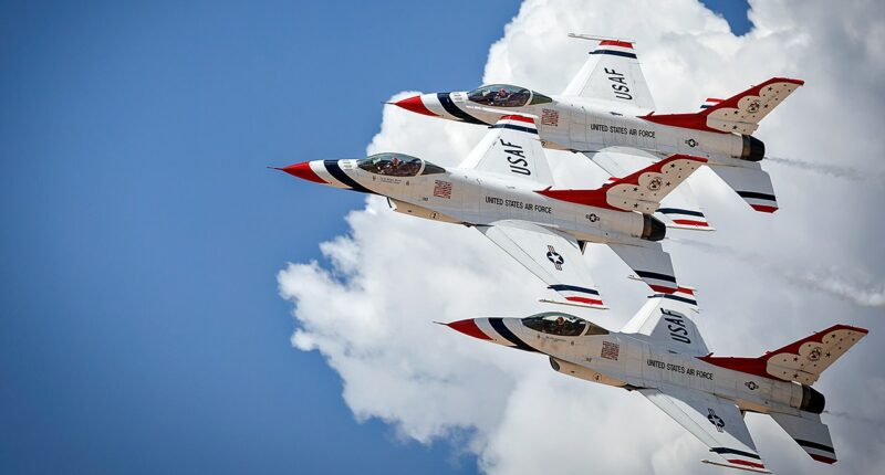 Thunderbirds pilot ejects safely as F-16C crashes during California training mission over controlled airspace