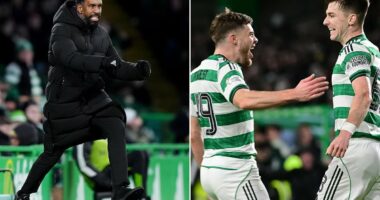 Title chase is on, says Celtic boss Wilfried Nancy after late goals get him up and running