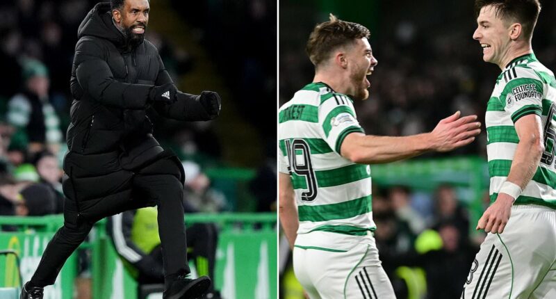 Title chase is on, says Celtic boss Wilfried Nancy after late goals get him up and running