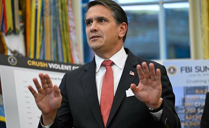 Top Trump administration official defends partial release of Epstein files as Democrats cry foul