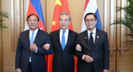 Top diplomats of China, Cambodia and Thailand meet as Beijing seeks to strengthen role in dispute