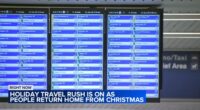 Travel news today: Holiday rush picks up in Chicago area as weather hits East, West Coasts as Midway airport sees busiest day