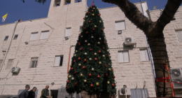 Trio of Palestinians arrested for allegedly torching Christmas tree at Catholic church in West Bank