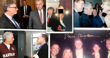Trump, Clinton seen in new batch of Epstein photos released by Democrats