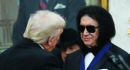 Trump Presents Kennedy Center Honorees with Gold Medallions