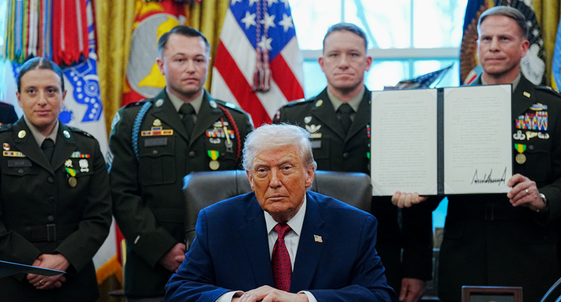 Trump signs order declaring illicit fentanyl a 'weapon of mass destruction,' citing national-security risks