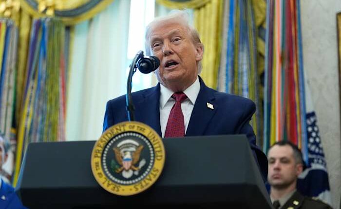 Trump sues BBC for $10 billion, accusing it of defamation over editing of president's Jan. 6 speech