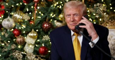 Trump vows 'No Bad Santas' in America as he praises Saint Nick