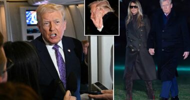 Trump's blistering insult to reporter who questioned his MRI results