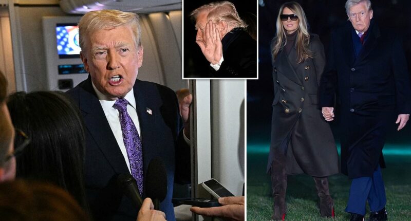 Trump's blistering insult to reporter who questioned his MRI results