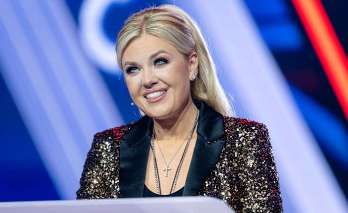 Turning Point USA's Erika Kirk backs Vice President JD Vance's potential 2028 presidential bid