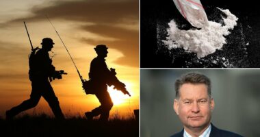 Twenty Scots soldiers are kicked out the Army for taking drugs